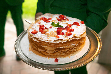 alimento, postre, pastel, fruta, rojo, pastelería, fresa, delicioso, casero, blanco, aperitivo, cremas, comida, apetitoso, dulce, tarta árabe, tarta
