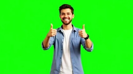 Film roll border with video placeholder