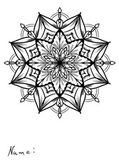 Obraz premium Mandala coloring books 