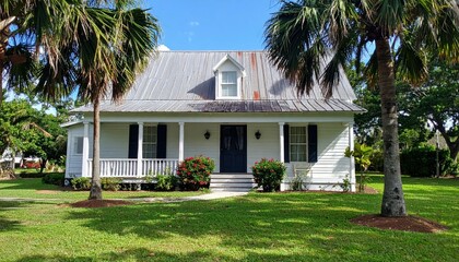 Charming Historical Farmhouse in a Tropical Florida Setting