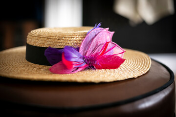 gorros, moda, verano, sol, playa, accesorio, mujer, objeto, flor, variopinto, indumentaria, rojo,...