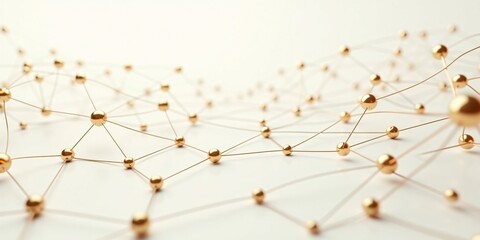 Abstract of digital artificial intelligence glowing neural networks, binary streams, and futuristic tech structures on a dark backdrop