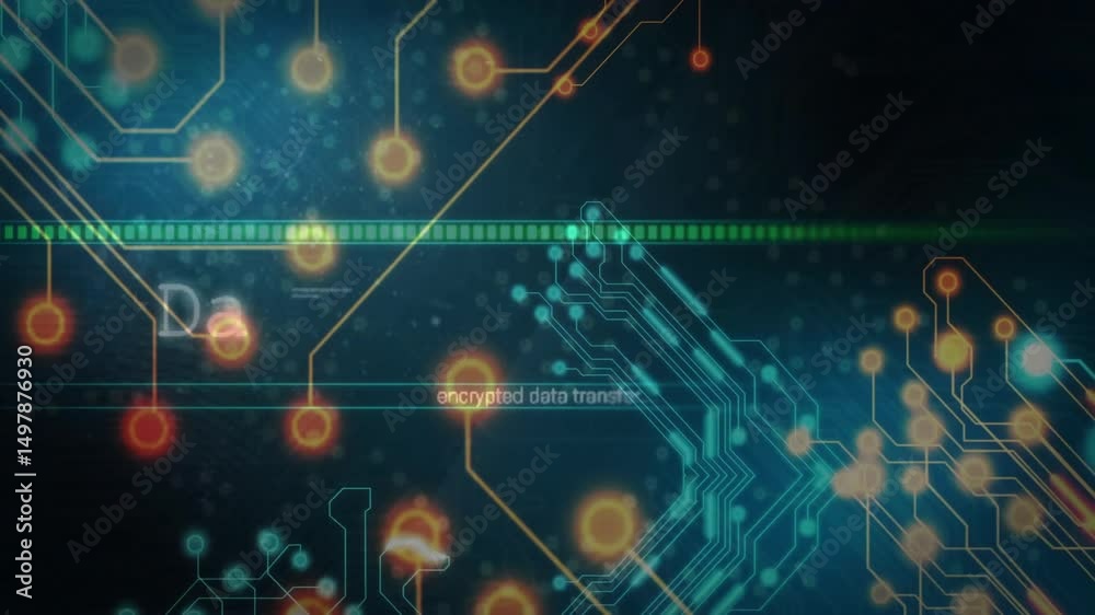 Poster system initiating circuit nodes pulsing while progress bar filling during data recovery