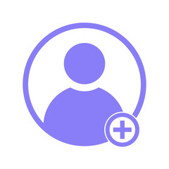 user icon, user symbol isolated on transparent background