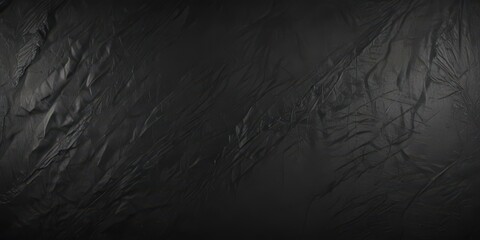 Black paper, deep creases, aged texture, faded script ,  grunge,  abstract