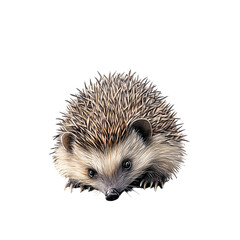 Obraz premium Adorable Hedgehog Closeup Wildlife Nature Animal