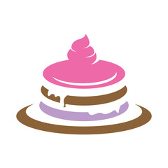 Bakery icon logo design