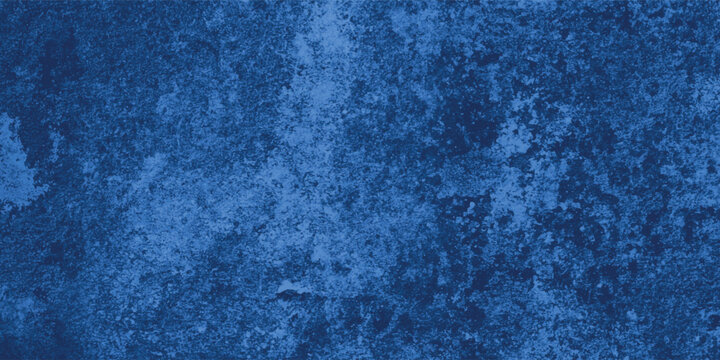 Artistic representation of chaos and structure through rough abstract blue brushwork

