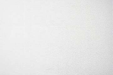 White wall with subtle textured surface, minimalistic style, on flat light background, concept of simplicity and elegance. Ai generative