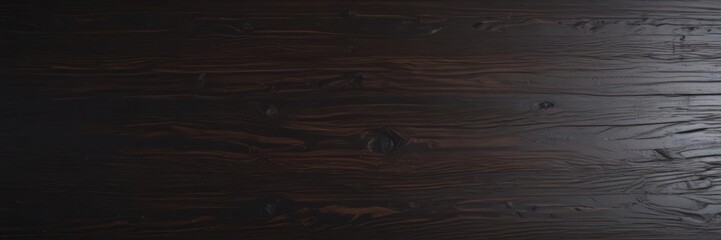 Deeply saturated ebony wood background with subtle light reflection ,  polished texture,  wood texture