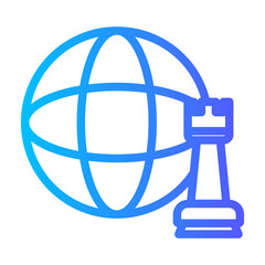 competition gradient icon