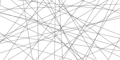 Abstract black lines with white background. Creative and geometric shape with luxury pattern and paper texture design. abstract background with stripes for website design Technology background.	