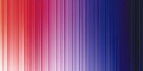 Fototapeta premium Abstract background with vertical stripes transitioning from red to blue gradient color palette