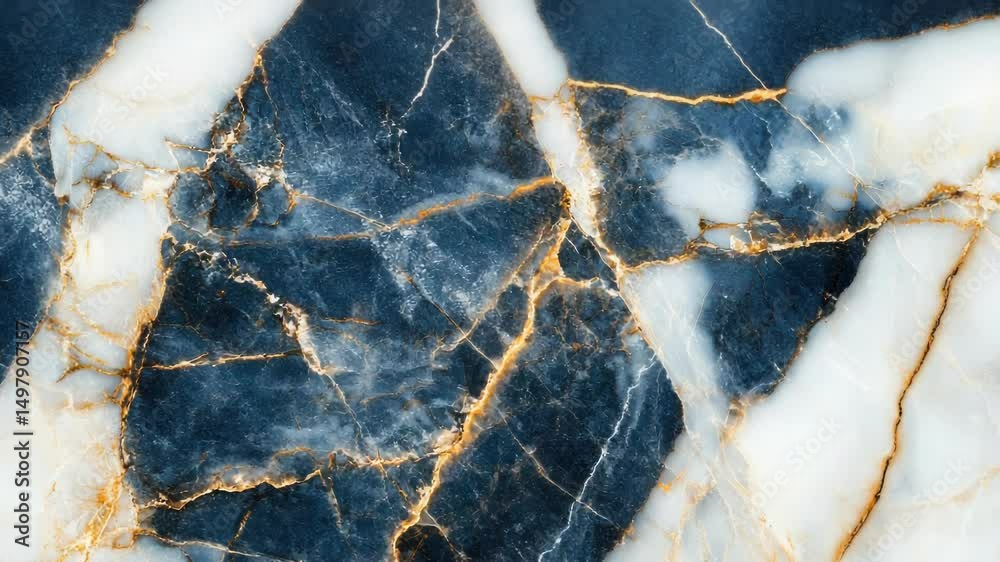 Poster Close-up shot of a marble surface with detailed texture and patterns