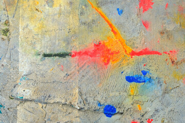 blue paint background