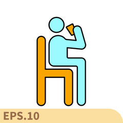 drinking icons symbol vector elements for infographic web