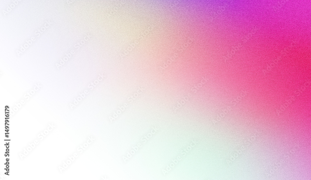 Poster Abstract vibrant gradient background with glitch effect.
