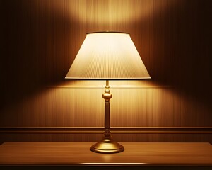Elegant Gold Table Lamp Night Light Warm Home Decor