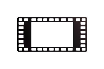 Film strips mockup templates of old retro film frame with shadow on background. Video or movie film vintage analog cinema, photograph camera film strip. Trendy editable camera roll social stories