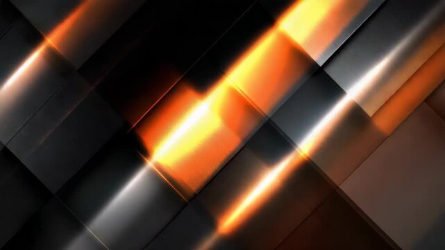 elegance futuristic tech design abstract background glowing orange neon light geo