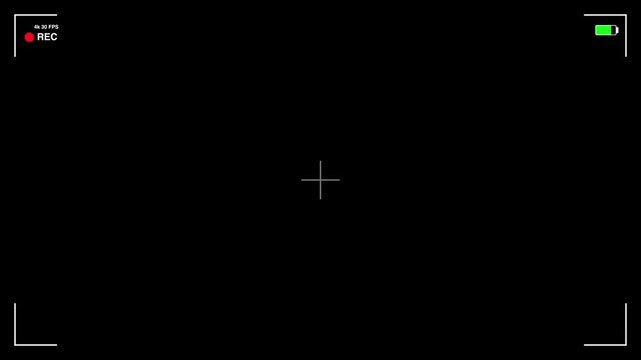 Video Recording Camera Frame with 4K Resolution