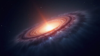 sunrise in space