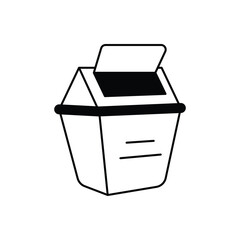 Recycle Bin Vector icon