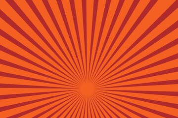 Circular Red Striped Background Square Textured Sunburst