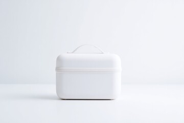 single piece of travel gear isolated against white background emphasizing simplicity