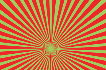 Square red and yellow sunburst background