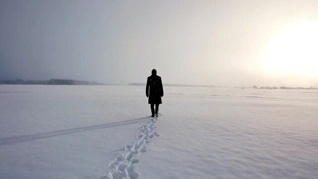 Finding Yourself in This World: A video that symbolizes a contemplative moment of isolation that conveys the silent pain of loneliness, inner searching, and the invisible burden of emotional detachmen