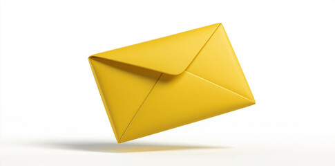 vector icon of an open envelope with a letter flying on a white background