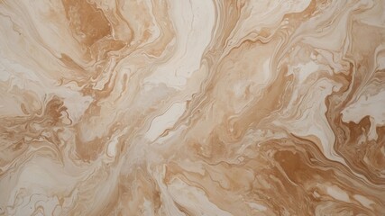 Obraz premium Swirling earth tones in marble texture art