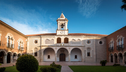 Fototapeta premium historical building with bell tower