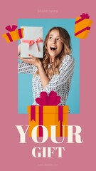 Gift Boxes Story / Vertical / Part 02