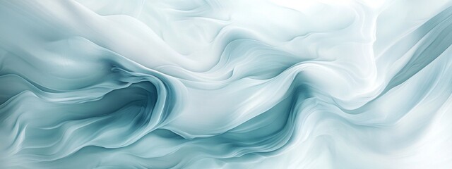 Obraz premium Clean and modern abstract background with sky gray and pale cyan hues, smooth gradients and soft brush texture