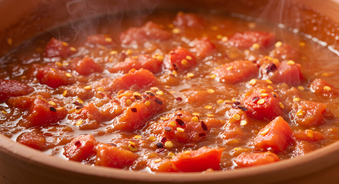 red chili and spiece
