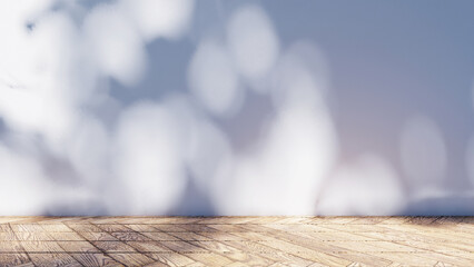 shadow overlay wall texture sunlight leaf shade abstract 3d render.