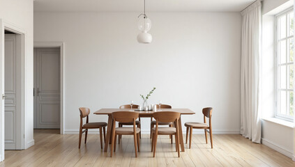 modern dining room