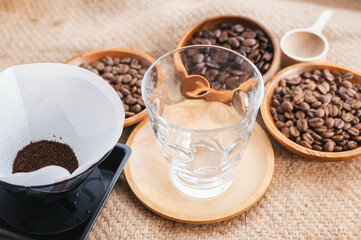 アイスコーヒーを淹れる