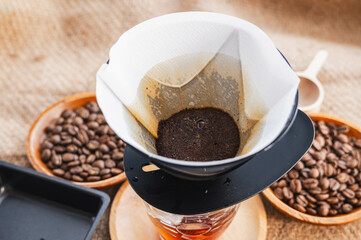 アイスコーヒーを淹れる