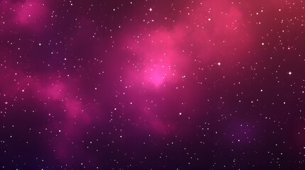 Fototapeta premium Pink Nebula Space Background Stars Galaxy Cosmic
