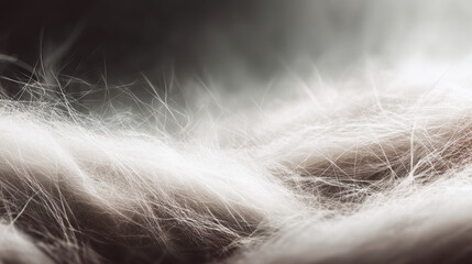 Fototapeta premium Macro view of textile and natural fiber textures