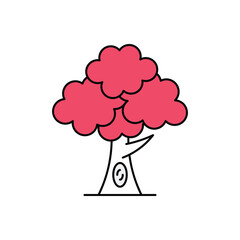 Tree Vector icon
