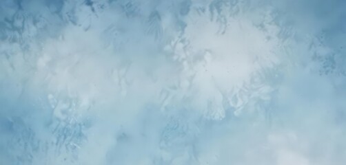 Obraz premium Soft, diffused light blue watercolor, calming effect, aquarelle, art, wallpaper