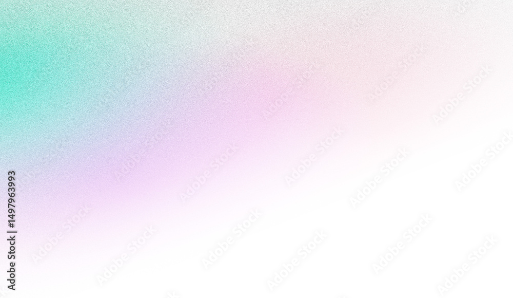 Poster Abstract colorful gradient background with a diagonal black split.