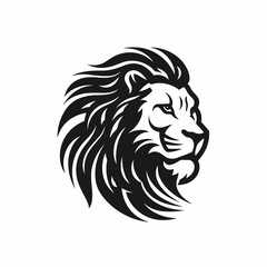 lion head vector illustration