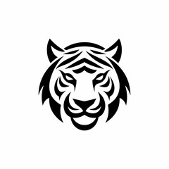 tiger head vector
