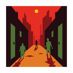 zombie infested alleyway (1).eps