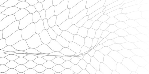 Mesh texture for fishing nets. Seamless pattern for sportswear or soccer goal, volleyball net, basketball hoop, hockey, athletics. Abstract net background for sports. Eps10